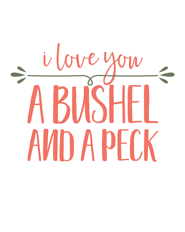 Bushel and a Peck