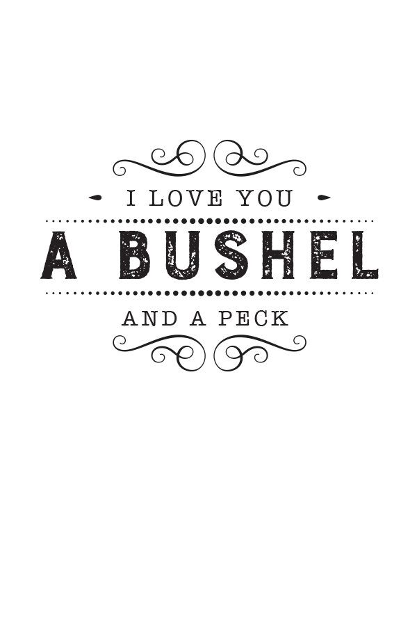 Bushel and a Peck 02